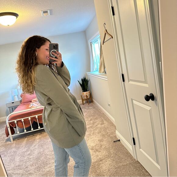 NWT LIONESS Olympia Blazer Dress in Stone Small - Picture 3 of 11